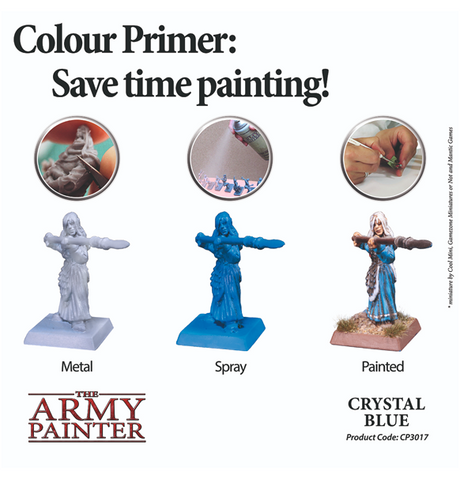 Army Painter: Colour Primer - Crystal Blue Spray