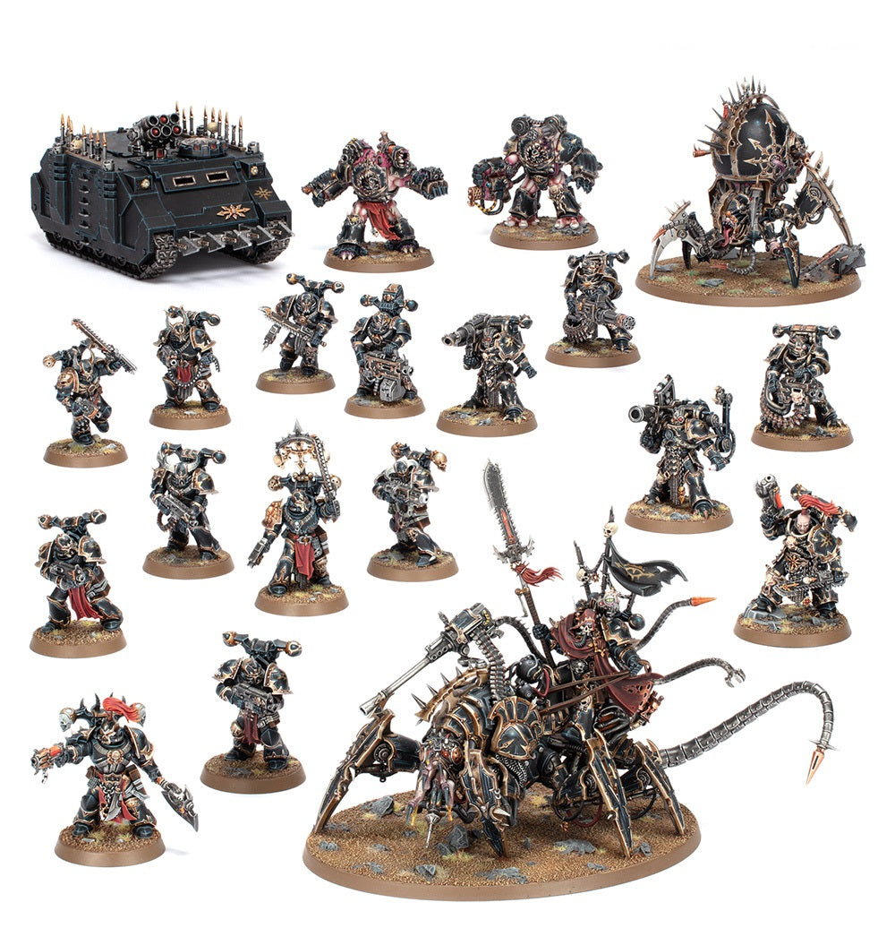 Warhammer 40k: Chaos Space Marines - Hellforged Warband - Battleforce