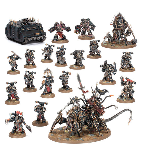 Warhammer 40k: Chaos Space Marines - Hellforged Warband - Battleforce