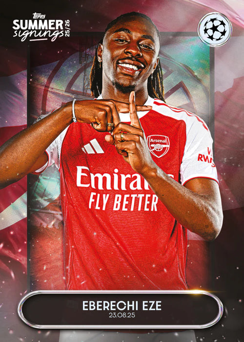 Topps UEFA Summer Signings 2025