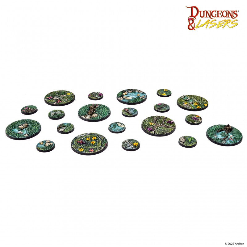 Dungeons & Lasers: Detailed Bases Pack