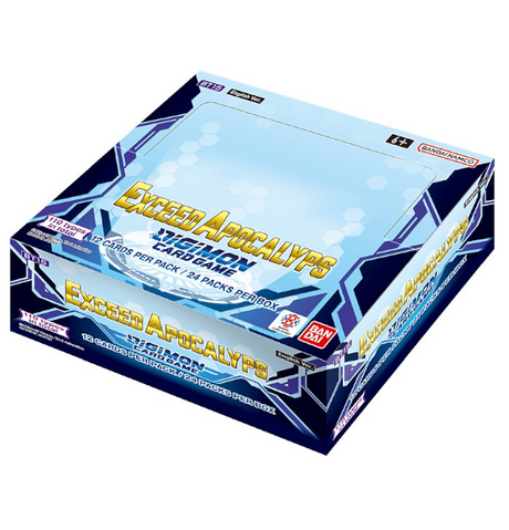 Digimon Card Game - Exceed Apocalypse Booster Display