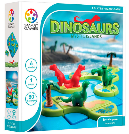 SmartGames - Dinosaur Mystic Island (Dansk)