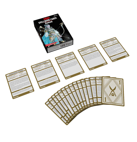 Dungeons & Dragons: 5th Ed. - Ranger Spellbook Cards