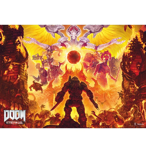 Maykr Puzzles: Doom Eternal - 1000 (Puslespil)