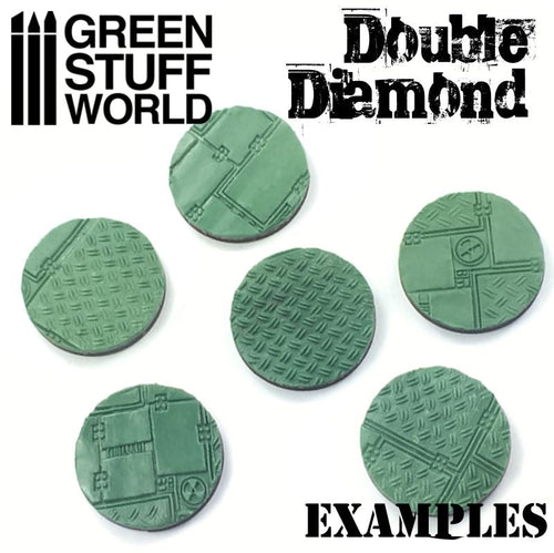 Rolling Pin Double Diamond