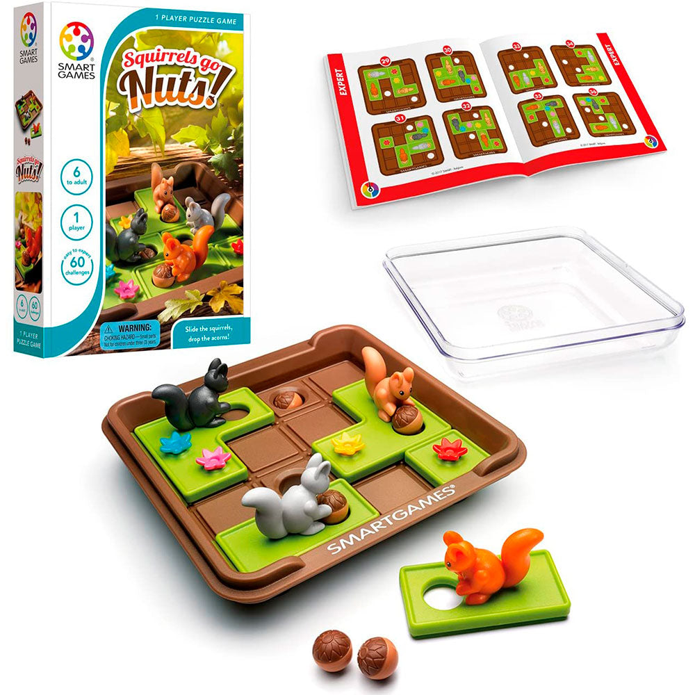 Smart Games - Squirrels Go Nuts (Dansk)