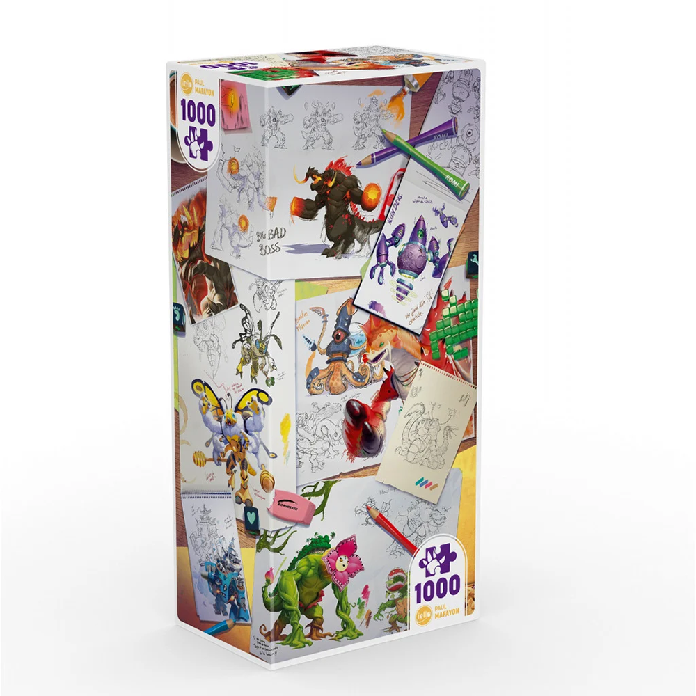 Puzzle Universe: Making of Monsters - 1000 (Puslespil)