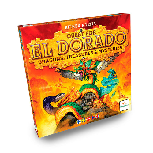 Quest for El Dorado - Dragons Treasures and Mysteries (Exp) (Dansk)