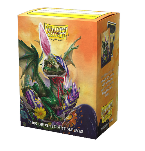 Dragon Shield Brushed Art Sleeves (100) - Easter Dragon