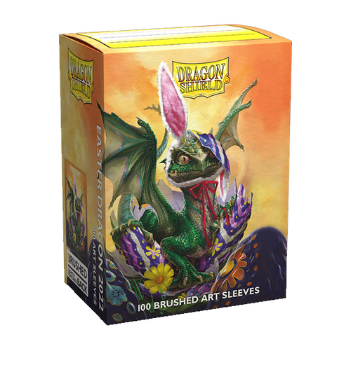 Dragon Shield Brushed Art Sleeves (100) - Easter Dragon