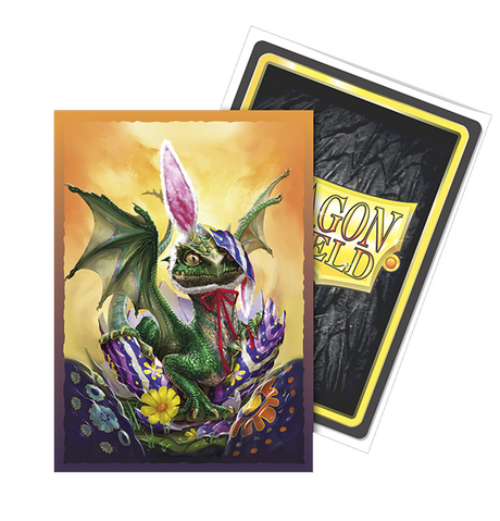 Dragon Shield Brushed Art Sleeves (100) - Easter Dragon