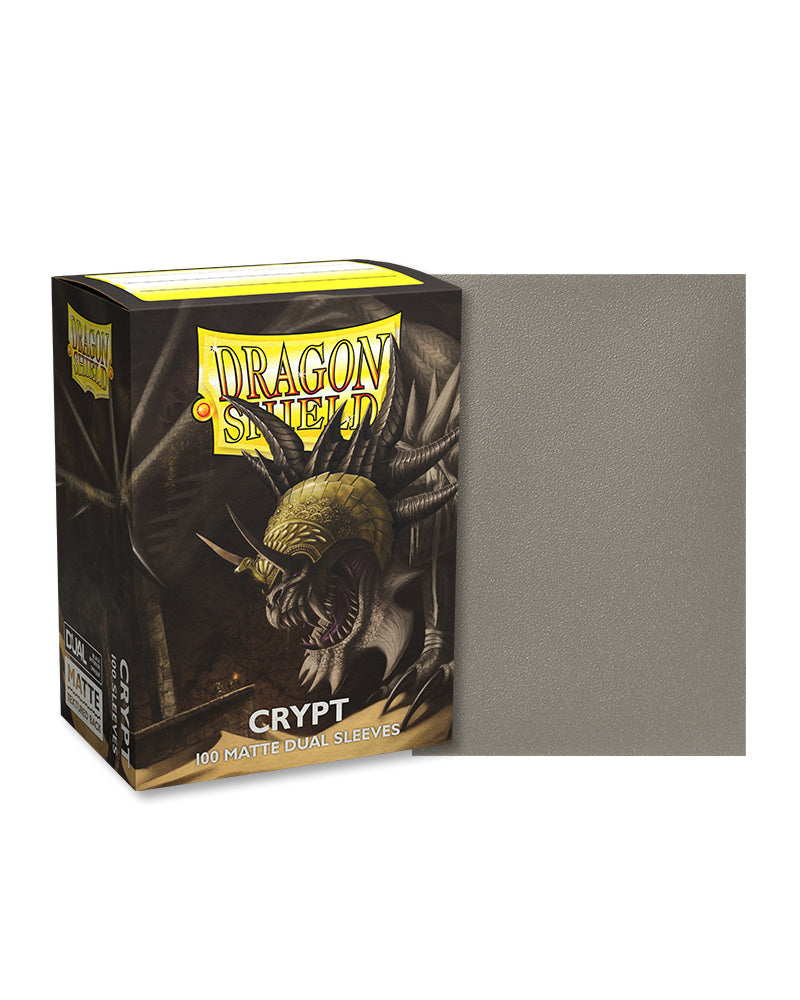 Dragon Shield: Dual Matte Sleeves (100) - Crypt Neonen