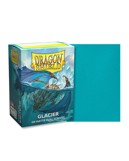 Dragon Shield: Dual Matte Sleeves (100) - Glacier Miniom