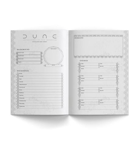 Dune: Adventures in the Imperium -  Player's Journal (Eng)