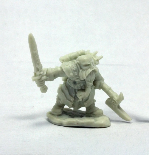 Reaper Bones: Durgam Deepmug - Dwarf Hero