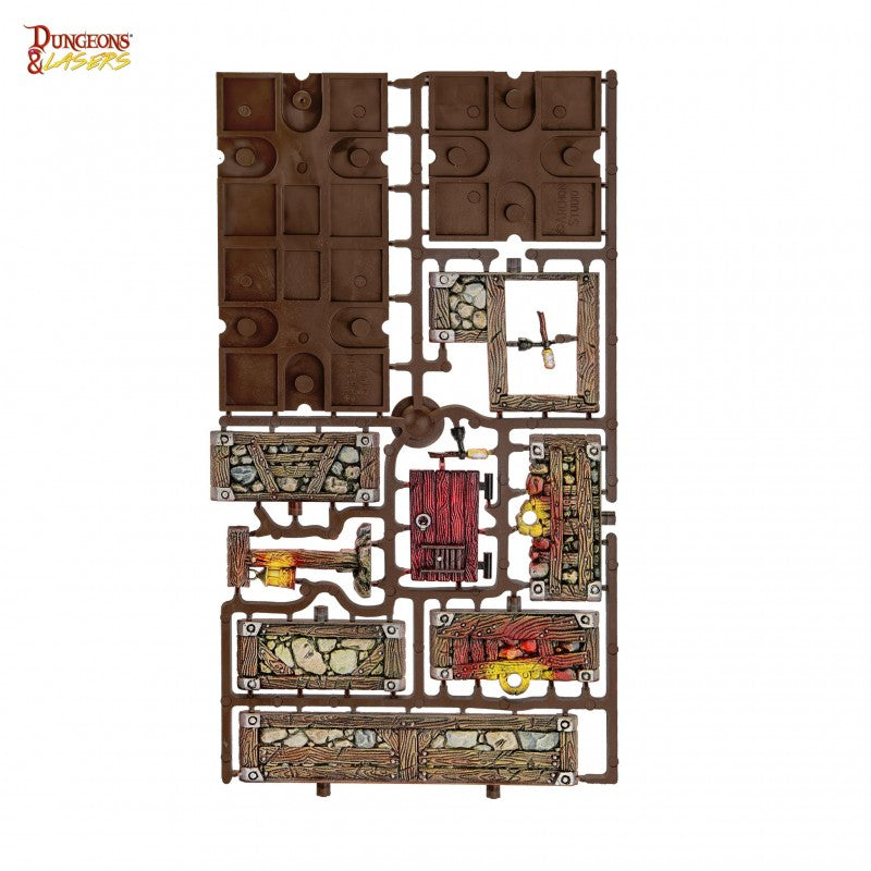 Dungeons & Lasers: Dwarven Mine (Pre-painted)