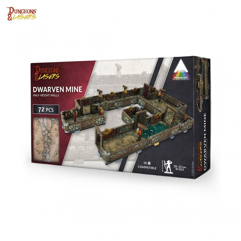 Dungeons & Lasers: Dwarven Mine (Pre-painted)
