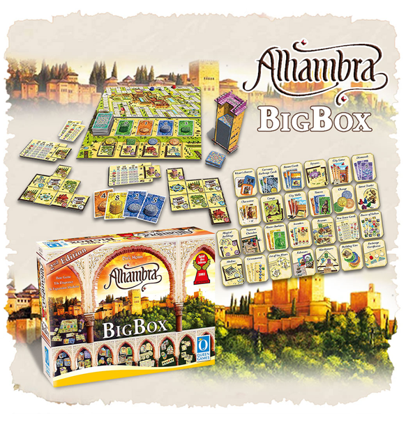 Alhambra: 2nd edition - Big Box (Eng) – Spilforsyningen