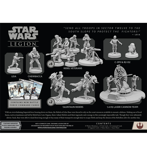 Star Wars Legion: Echo Base Defenders - Battle Force Starter Set