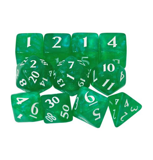 Eclipse Dice: Forest Green