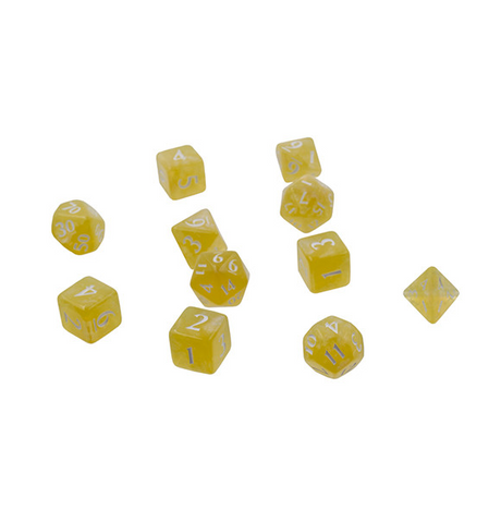 Eclipse Dice: Lemon Yellow