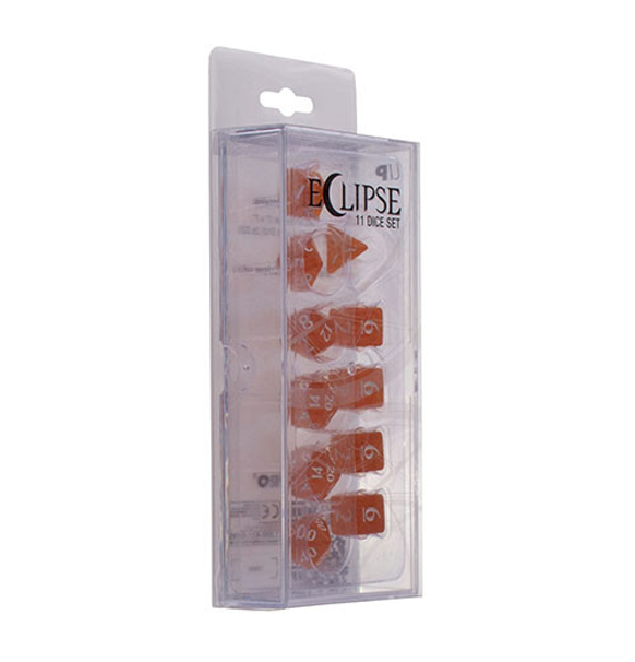 Ultra PRO Eclipse Dice - Pumpkin Orange