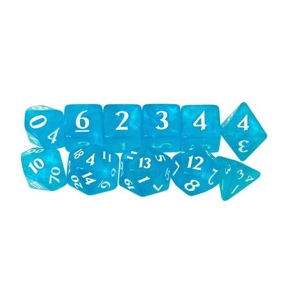 Eclipse Dice: Sky Blue