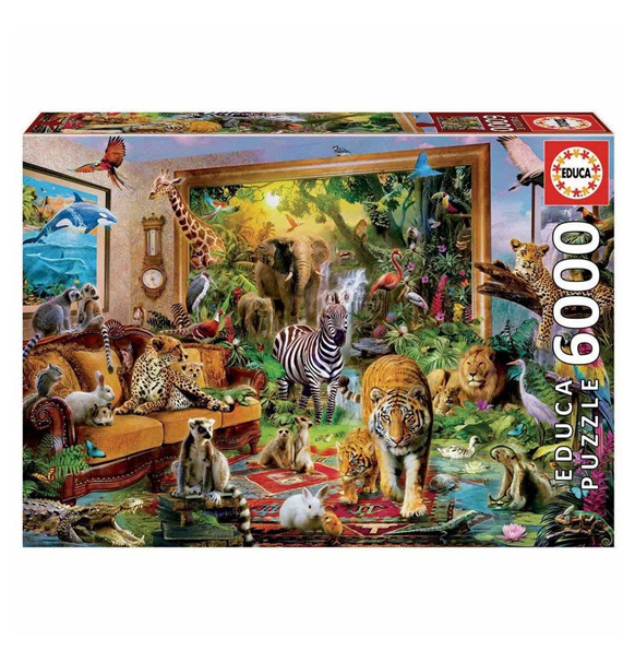 Educa: Entering the bedroom - 6000 (Puslespil)