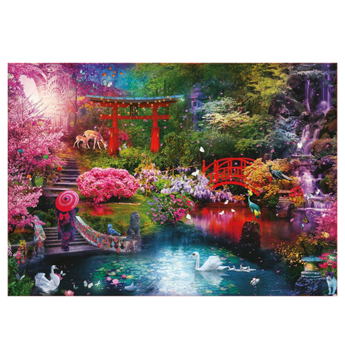 Educa: Japanese Garden - 3000 (Puslespil)