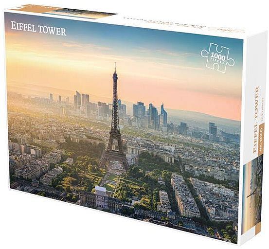 Eiffel Tower - 1000 (Puslespil)
