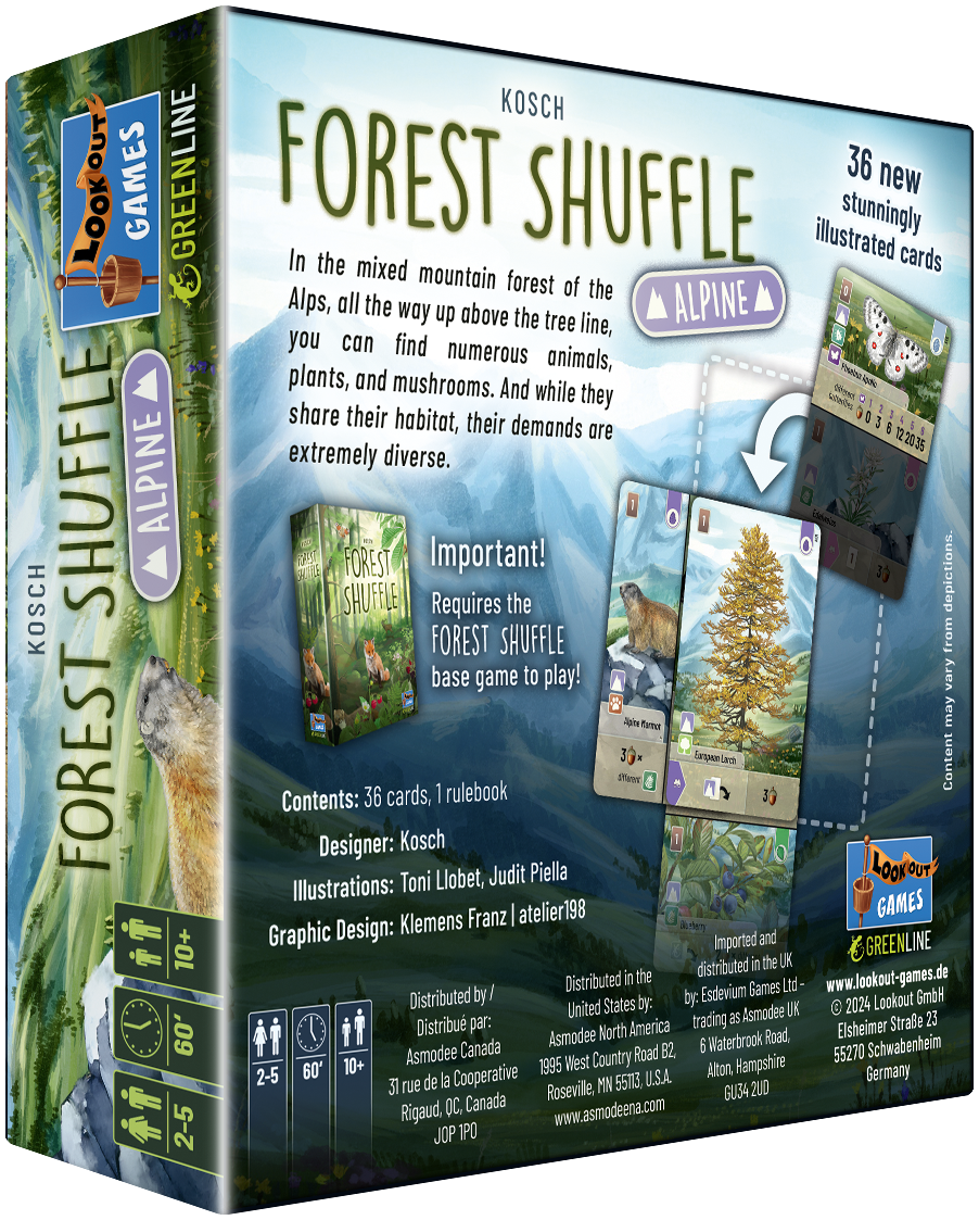 Forest Shuffle - Alpine Expansion (Eng)