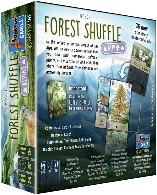 Forest Shuffle - Alpine Expansion (Eng)