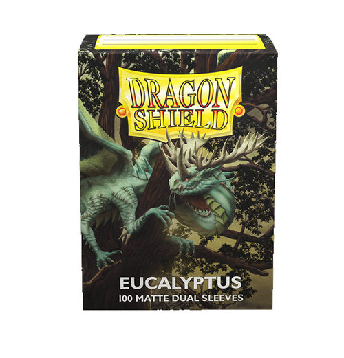 Dragon Shield: Dual Matte Sleeves (100) - Eucalyptus