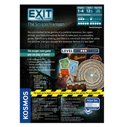 Exit: The Sinister Mansion (Eng)