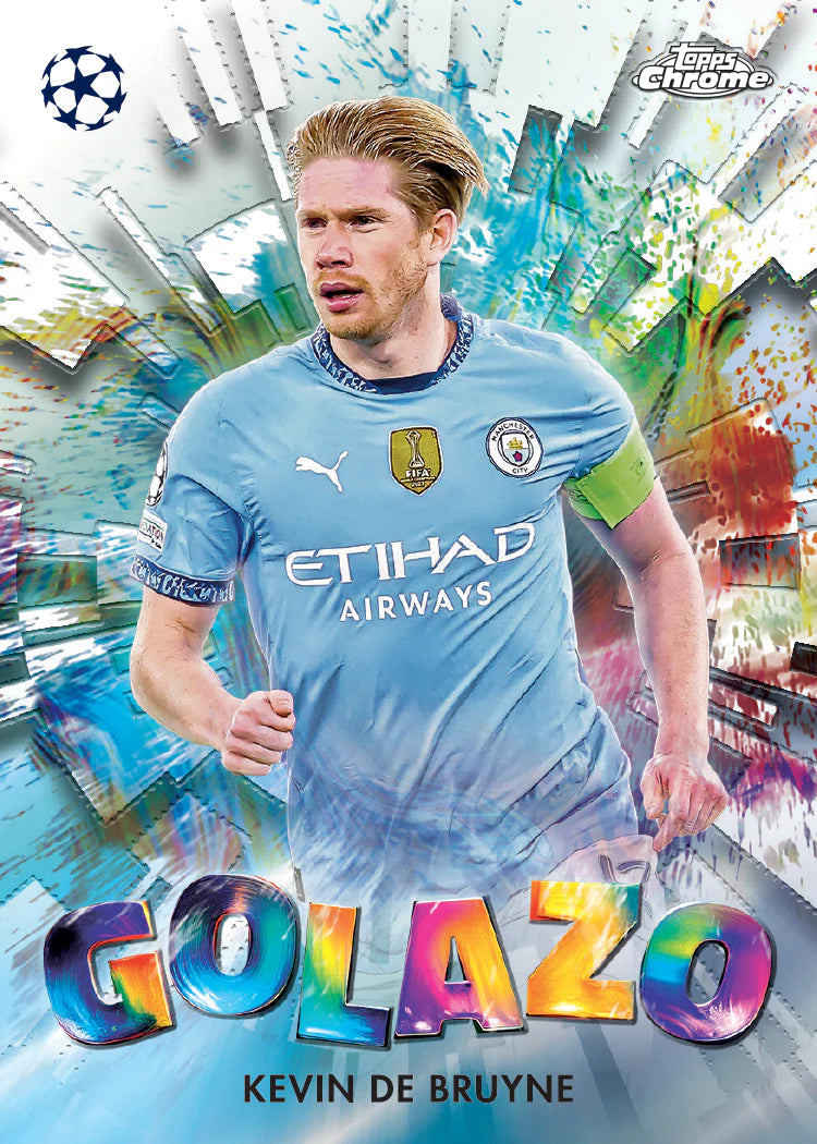 Topps Chrome UEFA Club Competitions 2024/25 - Hanger Pack