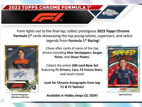 Topps Chrome Formula 1 2023 - Hobby Box