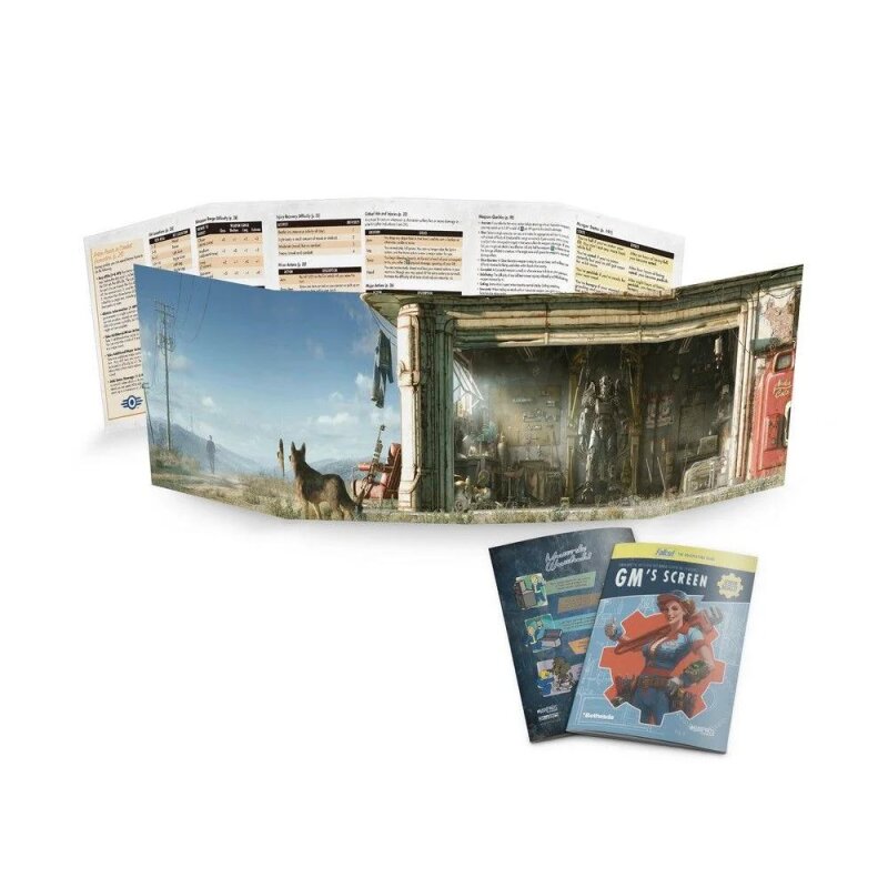Fallout: The Roleplaying Game - GM Screen Booklet & Flysheet (Eng)
