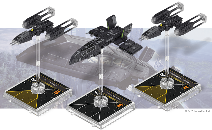 X-Wing 2.0 Fugitives and Collaborators Squadron Pack