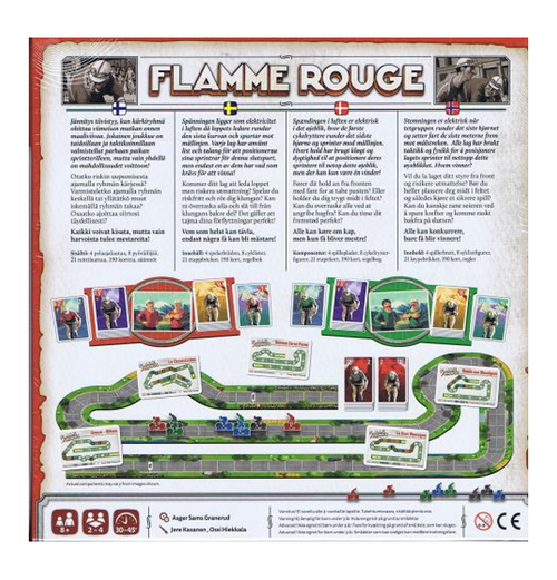 Flamme Rouge (Dansk)