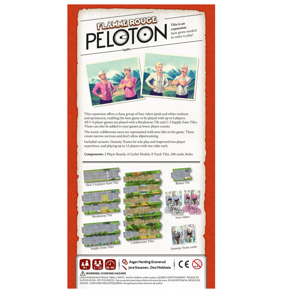 Flamme Rouge - Peloton (Exp) (Dansk + Eng)