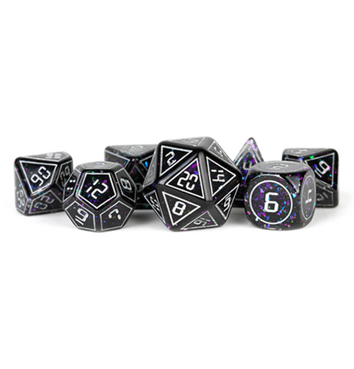 Framed Void Dice 16 mm Resin Polyhedral Dice Set