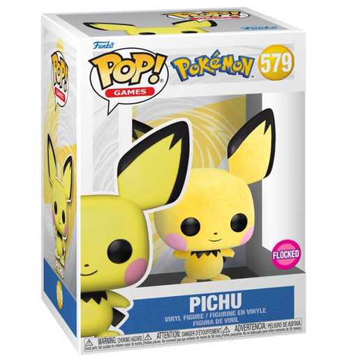 Funko POP! -  Pokemon - Pichu #579 *Flocked*