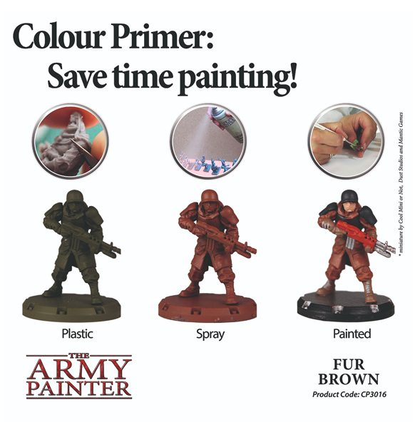 Army Painter: Colour Primer - Fur Brown Spray