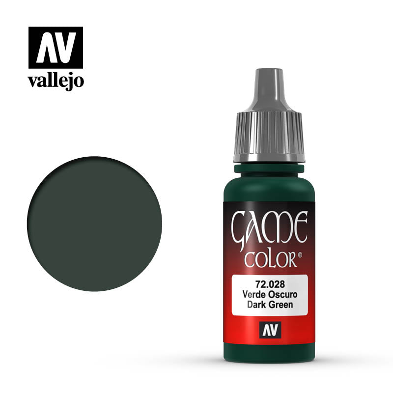 (72028) Vallejo Game Color - Dark Green