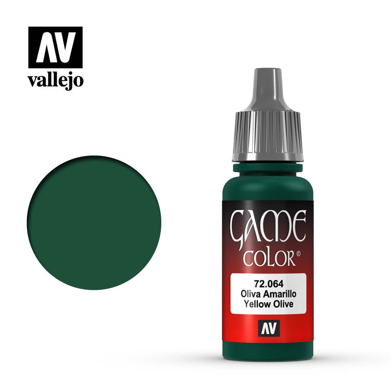 (72064) Vallejo Game Color - Yellow Olive