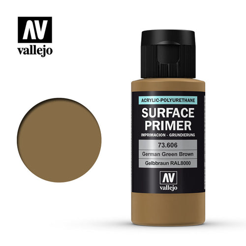 (73606) Vallejo Surface Primer - Green Brown (60ml)