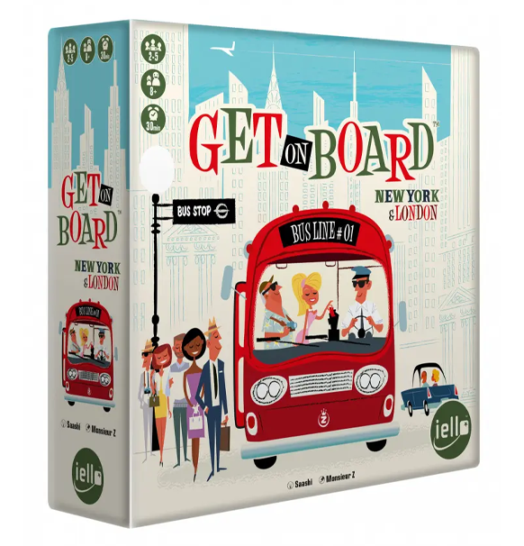 Get on Board: New York & London (Dansk)