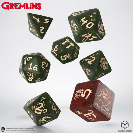 Q-Workshop Gremlins Polyhedral Dice Set