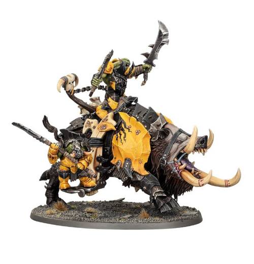 Age of Sigmar: Orruk Warclans - Tuskboss On Maw-Grunta